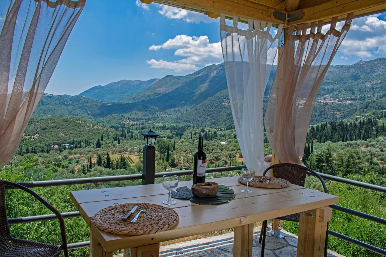Ostria House Villa Pinakokhorion Bagian luar foto